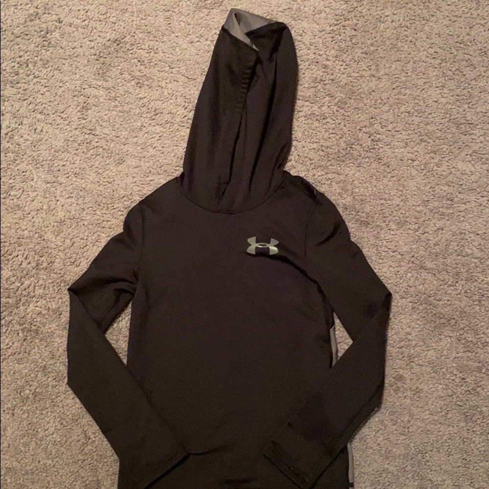 Hooded Fleece Lined Shirt